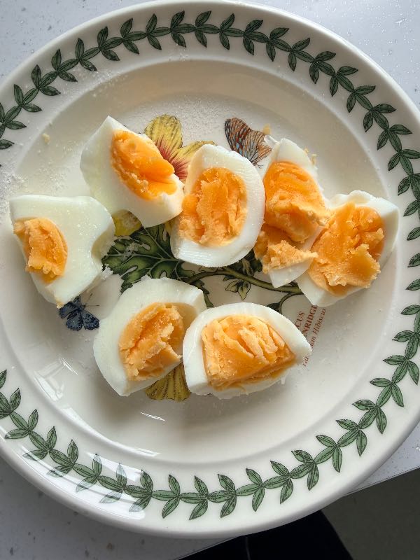Boiled eggs